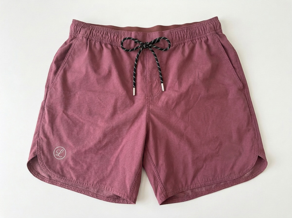 Legends Luka Athletic Shorts Men’s Large Pink 7.5” Inseam Zip Pocket